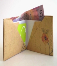 Схемы оригами кошельков и визиток в фото-видео МК